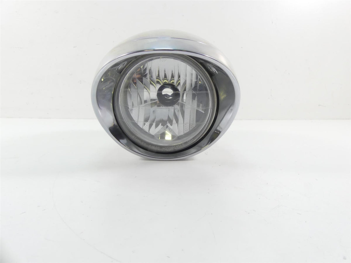 2009 Honda VTX1300 Touring Headlight Head Light Lamp & Bucket Set 61301-MCH-670 {{ shop.shopifyCountryName }} - Mototech271