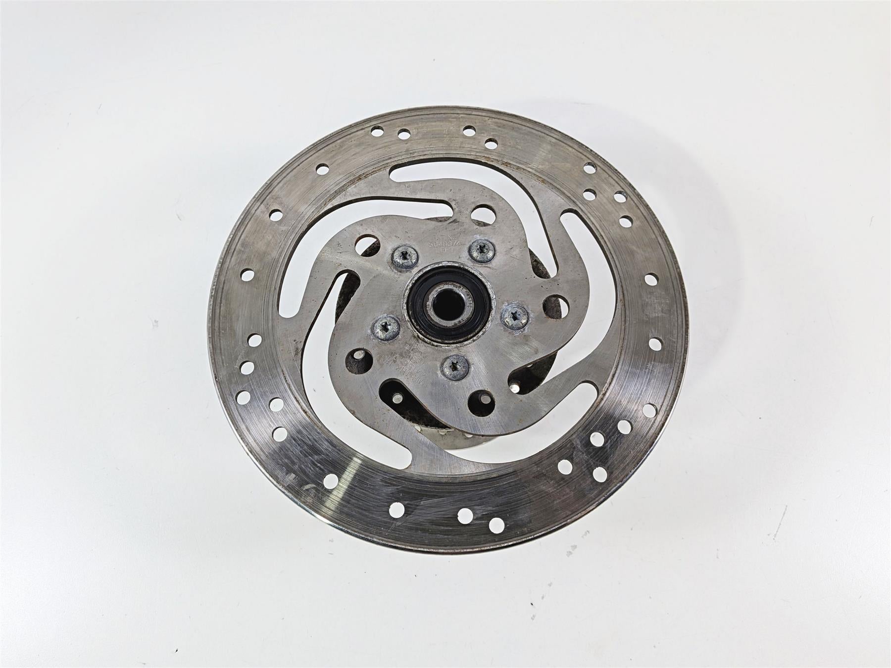 2003 Harley Sportster XL1200 Front Spoke Wheel Hub + Brake Disc Set 43105-05A {{ shop.shopifyCountryName }} - Mototech271