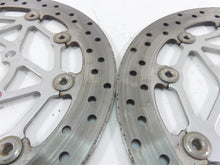 Load image into Gallery viewer, 2017 Triumph Thruxton 1200R Front Brembo Brake Rotor Disc Set T2022080 | Mototech271
