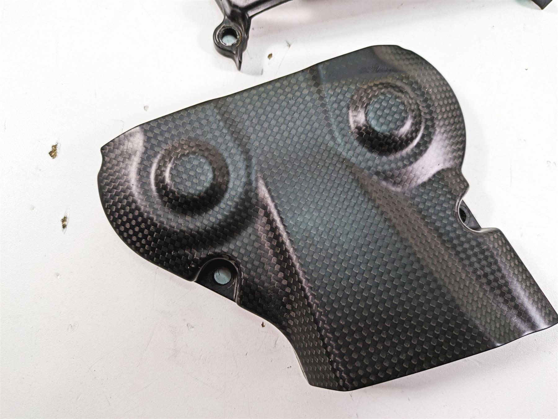 2020 Ducati Hypermotard 950 SP Carbon Fiber Timing Cover Fairing Set 24511781A {{ shop.shopifyCountryName }} - Mototech271