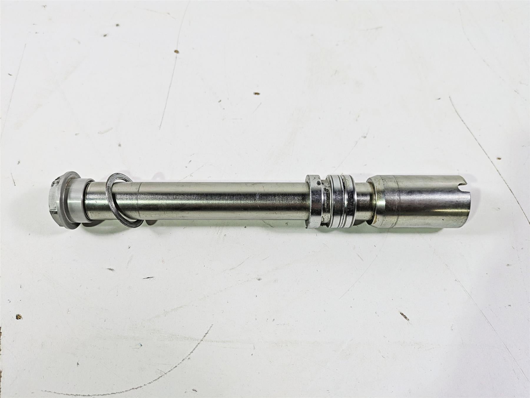 2008 Ducati SBK 1098 S Straight Front Axle Wheel Spindle 25mm 81910601A | Mototech271