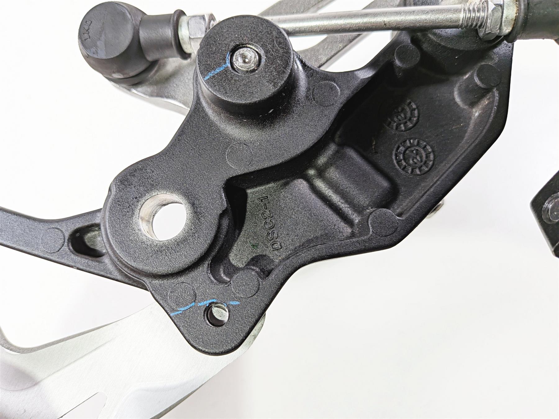 2024 Kawasaki EX500 Ninja 40th An. Left Front Foot Peg & Shifter 35063-1407 {{ shop.shopifyCountryName }} - Mototech271