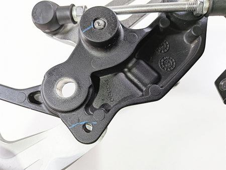 2024 Kawasaki EX500 Ninja 40th An. Left Front Foot Peg & Shifter 35063-1407 {{ shop.shopifyCountryName }} - Mototech271
