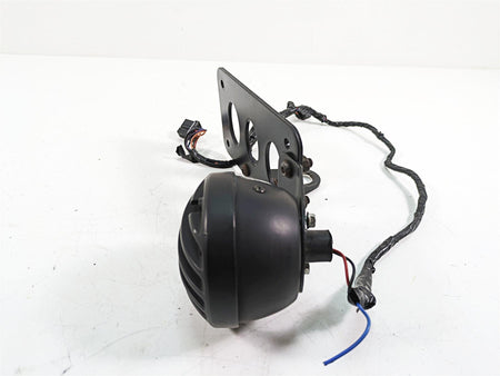 Harley Davidson Softail Rear Side Taillight License Plate Mount Holder {{ shop.shopifyCountryName }} - Mototech271