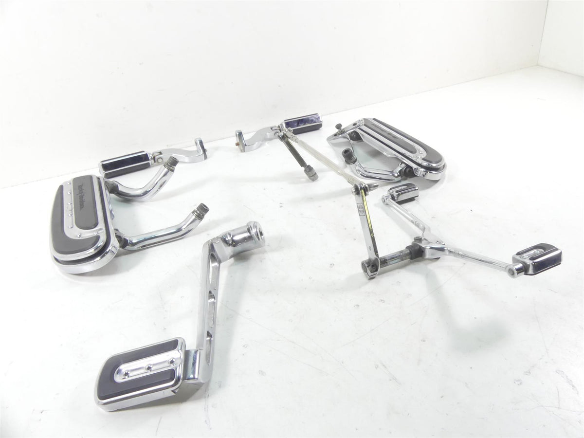 2007 Harley Touring FLHR SE CVO Road King Front Floor Boards + Pedals 50812-07 {{ shop.shopifyCountryName }} - Mototech271