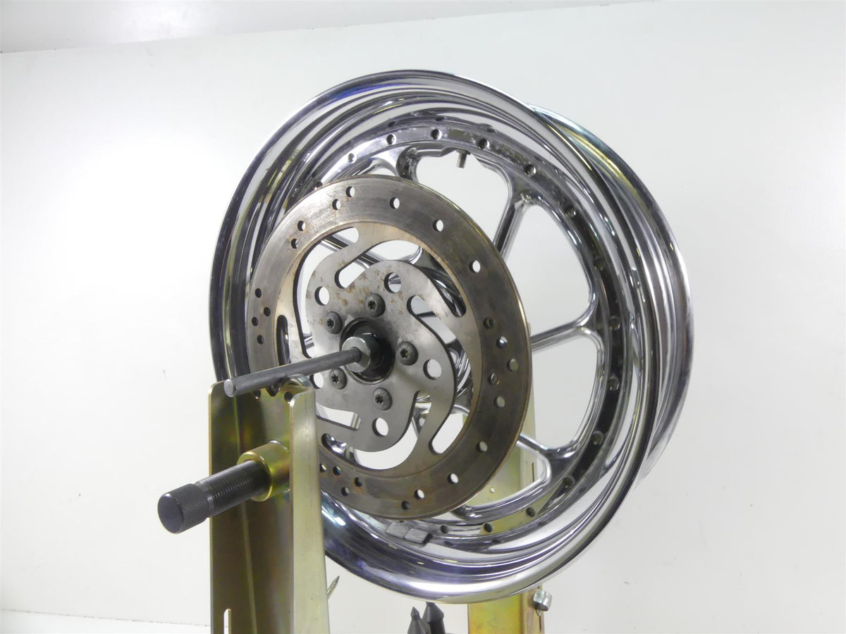 2007 Harley Touring FLHR SE CVO Road King Rear Chrome Wheel 17x4.5 42082-07 {{ shop.shopifyCountryName }} - Mototech271