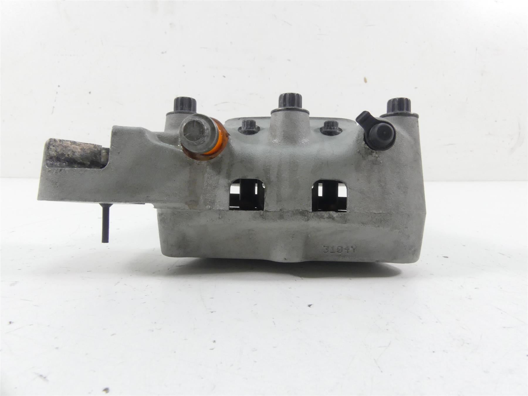 2005 Harley Touring CVO FLHTC SE Electra Glide Rear Caliper Bracket 44423-02C {{ shop.shopifyCountryName }} - Mototech271
