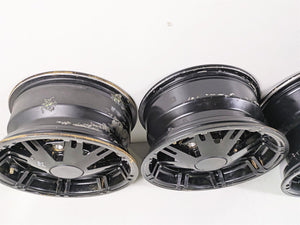 2011 Can-Am Outlander 650 4X4 XT Oem 12x6 Front 12x7.5 Rear Wheel Set 705400687