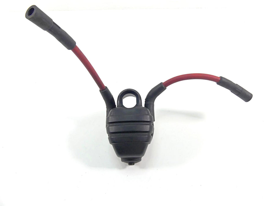 2011 Harley Softail FXS Blackline Ignition Coil Wires Plug Set 31684-11 {{ shop.shopifyCountryName }} - Mototech271