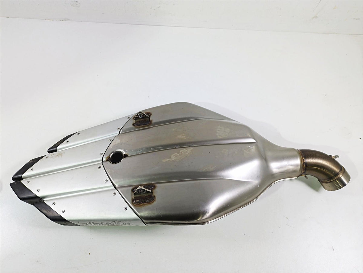 2012 Mv Agusta F4 RR Corse Inox Pipes RG4 Exhaust Muffler B3680 RRSC015 {{ shop.shopifyCountryName }} - Mototech271