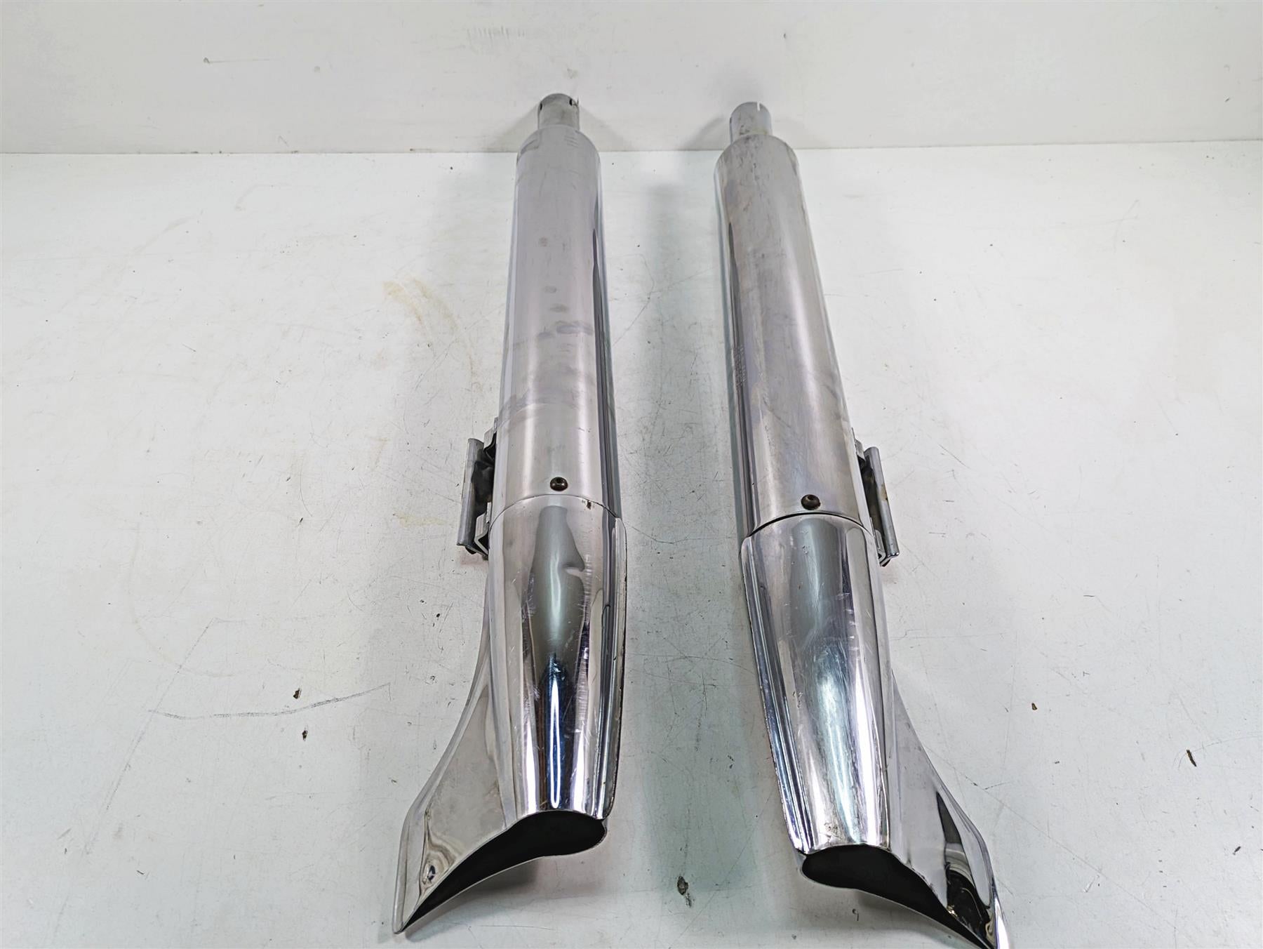 1999 Harley Touring FLHTC Electra Glide Kerker Fishtail Slip On Pipes 027-7583 {{ shop.shopifyCountryName }} - Mototech271