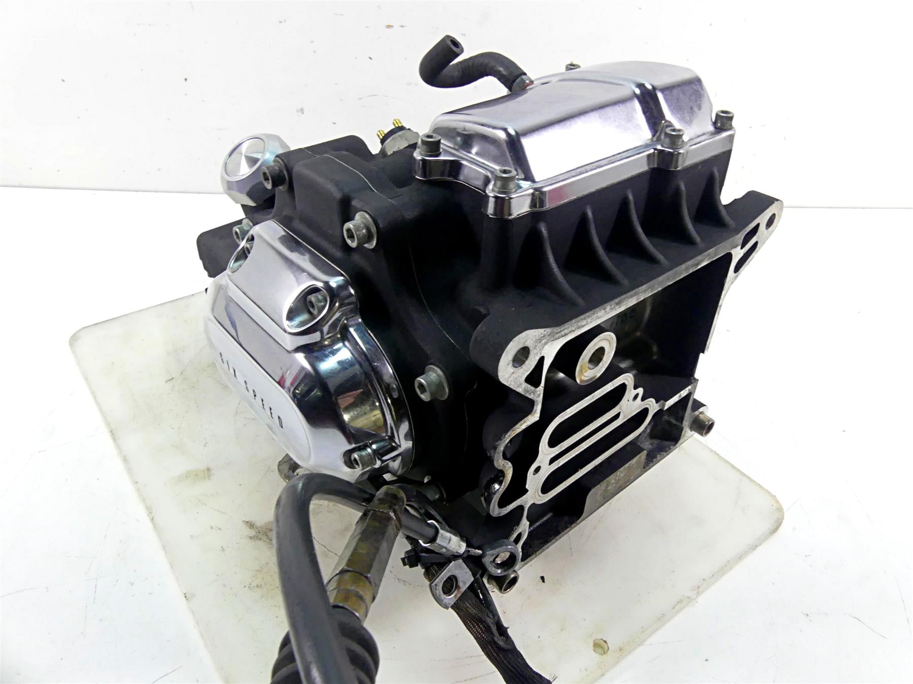 2007 Harley Touring FLHRC Road King 6-Speed Transmission Gear Box -55k 33162-07A {{ shop.shopifyCountryName }} - Mototech271
