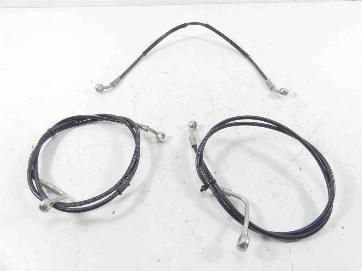 2020 Ducati Multistrada 1260 Enduro Front Abs Brake Line Hose Set 61810791B {{ shop.shopifyCountryName }} - Mototech271