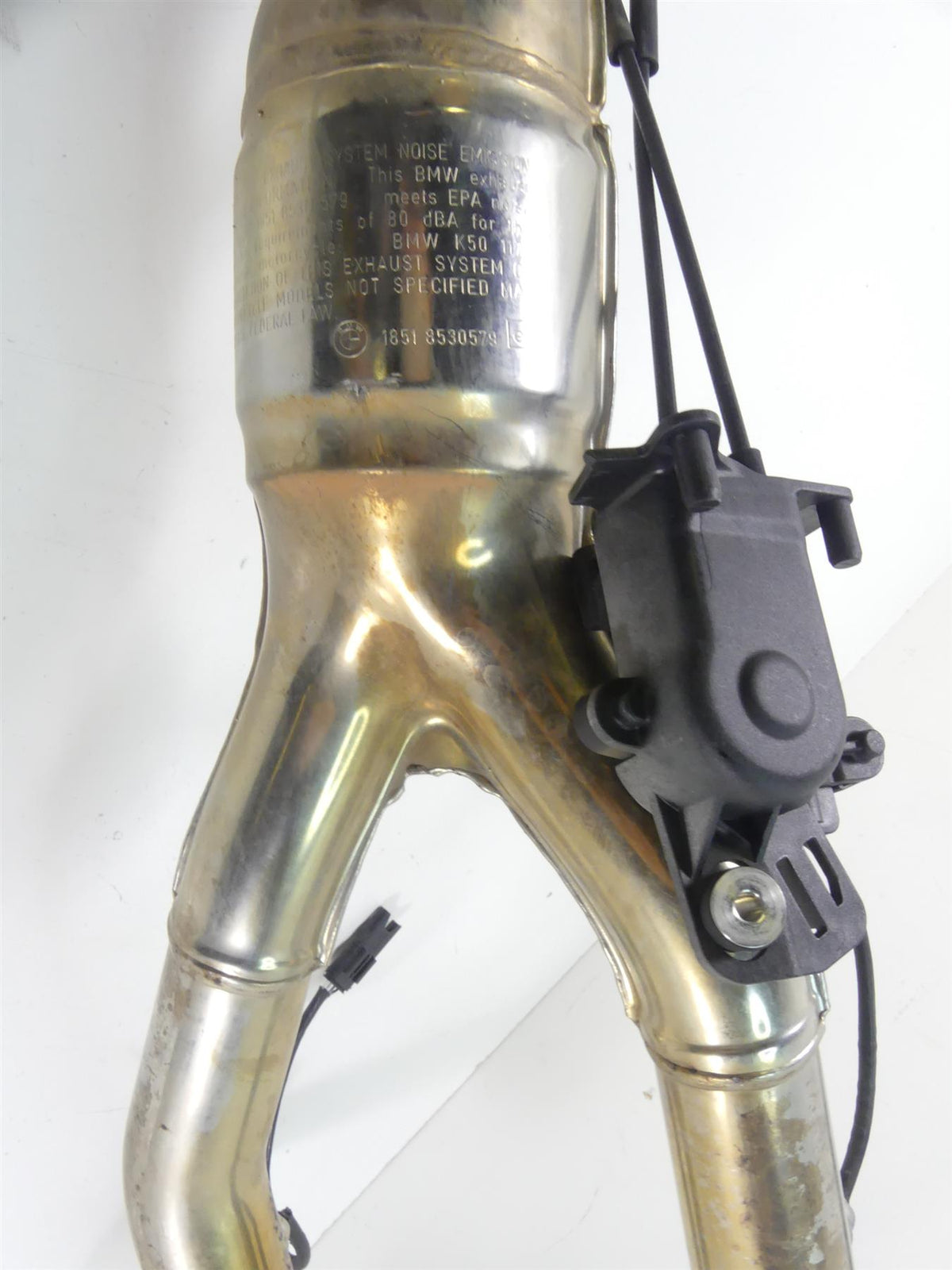 2014 BMW R1200GS K50 Oem Exhaust Header Manifold Pipe + Servo Valve 18518530579 {{ shop.shopifyCountryName }} - Mototech271