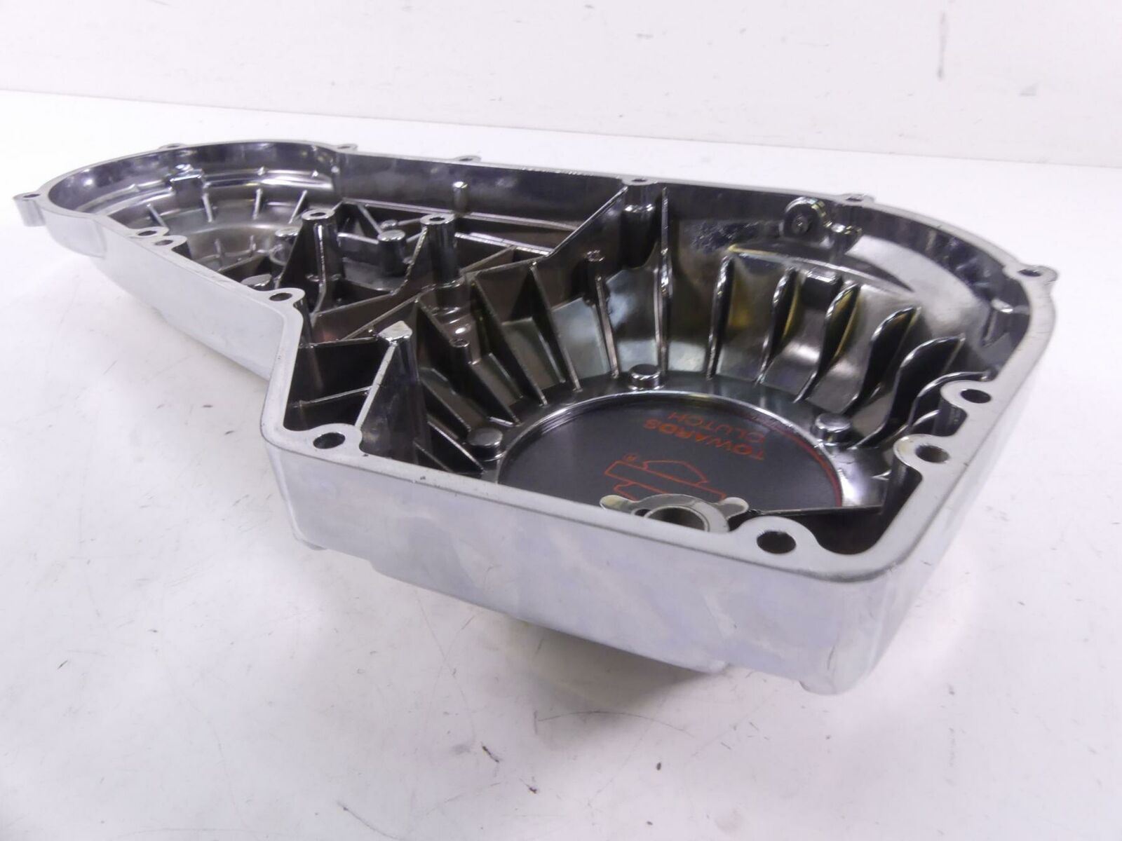 2002 Harley FLSTCI Softail Heritage Outer Primary Drive Clutch Cover 60506-99 {{ shop.shopifyCountryName }} - Mototech271