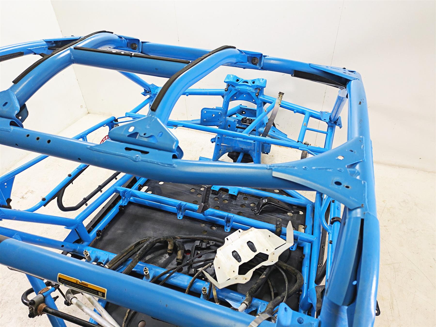 2018 Can Am Maverick X3 XRC Turbo R Main Frame Chassis Blue BoS