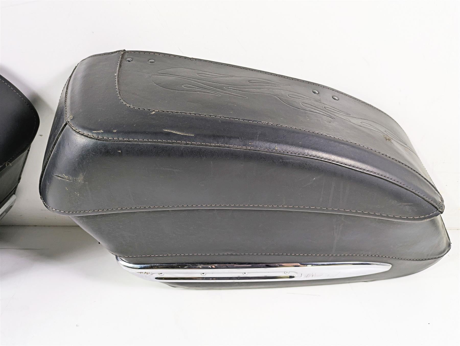 2007 Harley Touring FLHRSE CVO Road King Saddlebag Saddle Bag Set 88221-07 {{ shop.shopifyCountryName }} - Mototech271