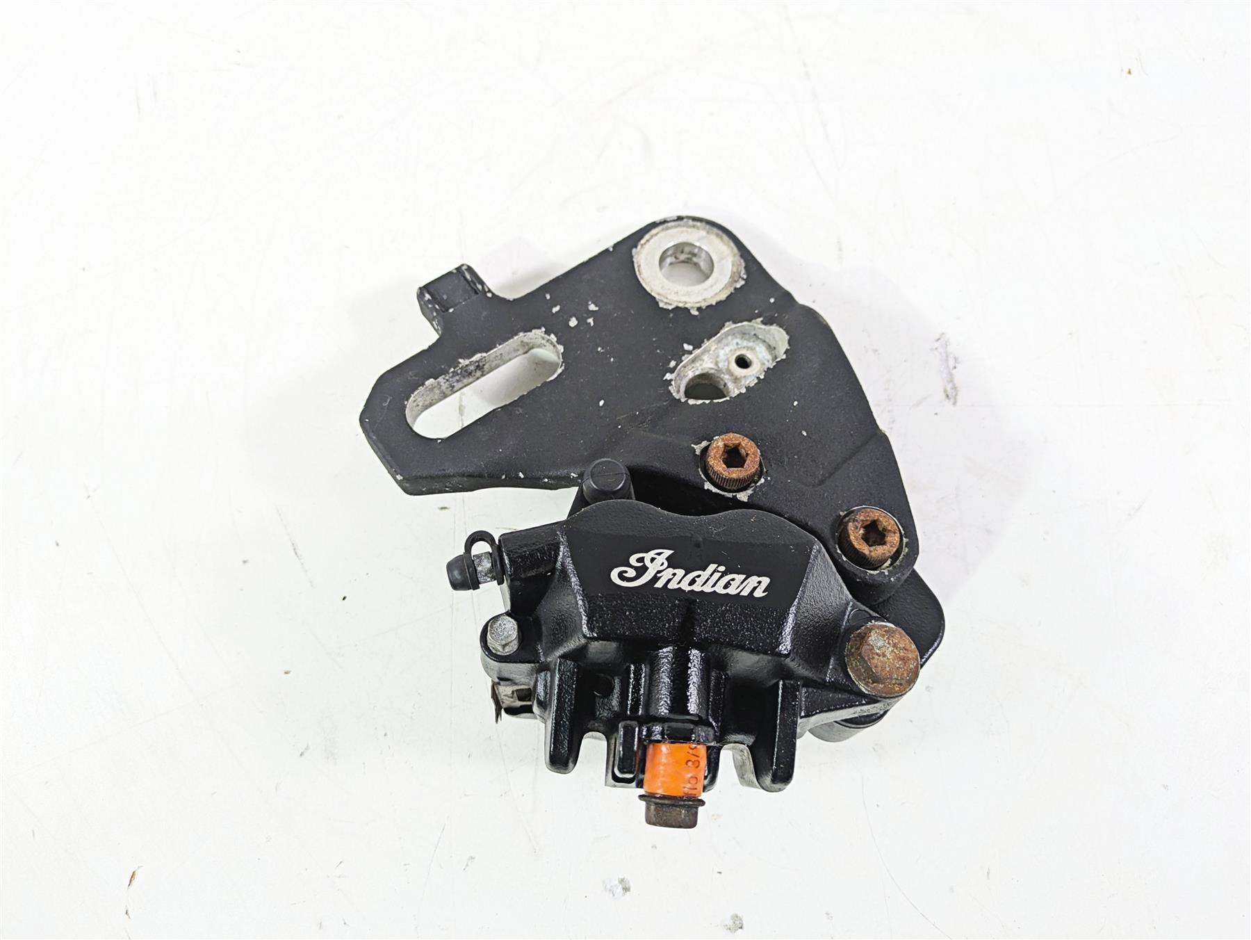 2018 Indian Chieftain Limited Rear Brake Caliper & Bracket 1912006 {{ shop.shopifyCountryName }} - Mototech271