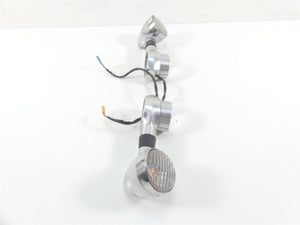 2006 Honda VTX1800 C2 Front Blinker Turn Signal & Clamp Set - Read 33400-MCV-N11
