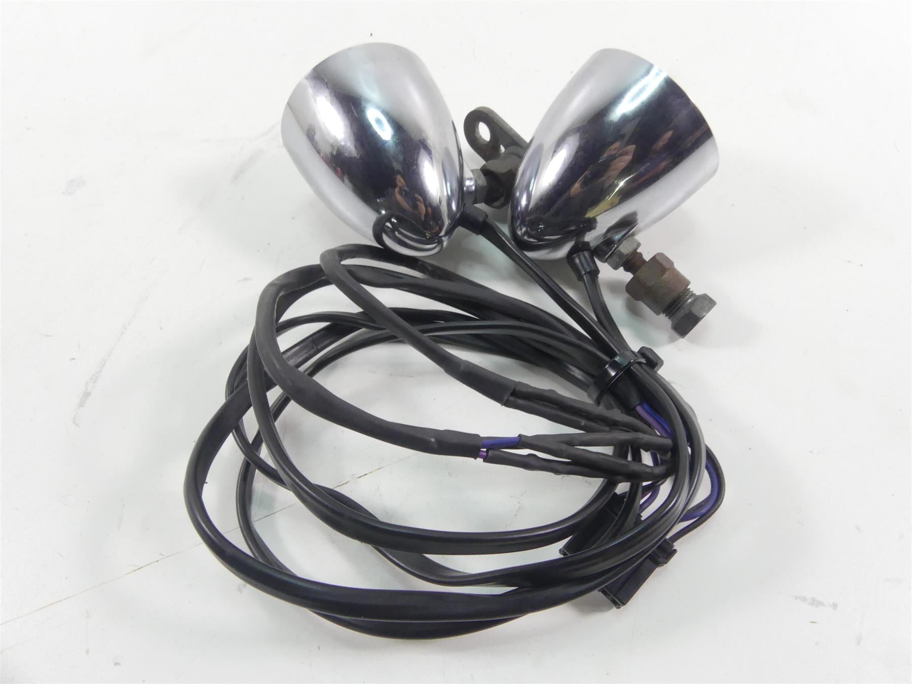2003 Harley Sportster XL1200 C 100th Anniv Front Turn Signal Set - Read 68972-00 {{ shop.shopifyCountryName }} - Mototech271