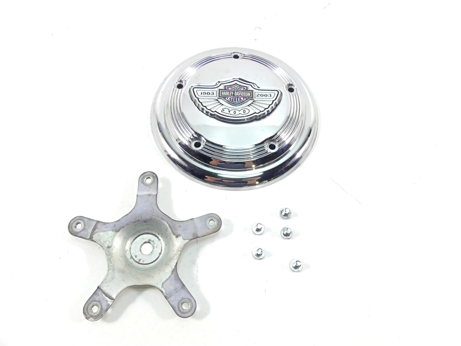 2003 Harley Touring FLHTCI E-Glide 100TH Anniversary Air Cleaner Cover 29019-03 {{ shop.shopifyCountryName }} - Mototech271