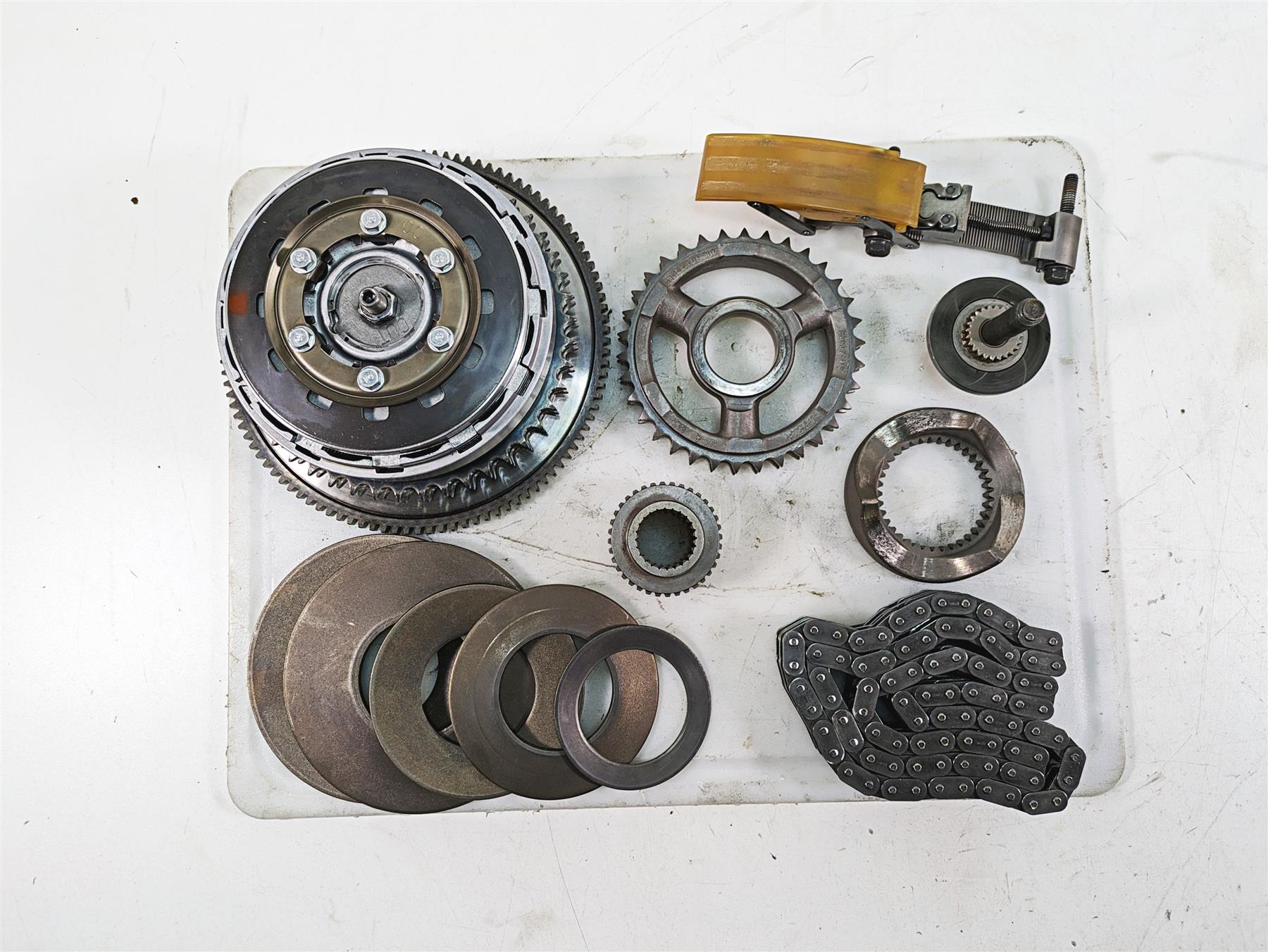 2009 Harley Touring FLHTCU Electra Glide Primary Drive Clutch Kit 37813-06A {{ shop.shopifyCountryName }} - Mototech271