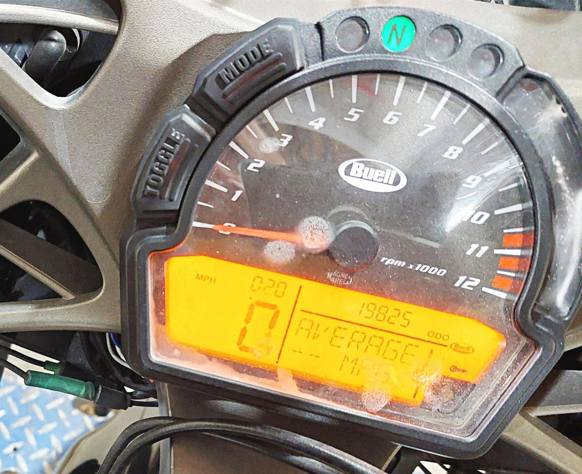 2008 Buell 1125 R Speedometer Gauge Instrument 19k - Read Y0500.1AMA {{ shop.shopifyCountryName }} - Mototech271