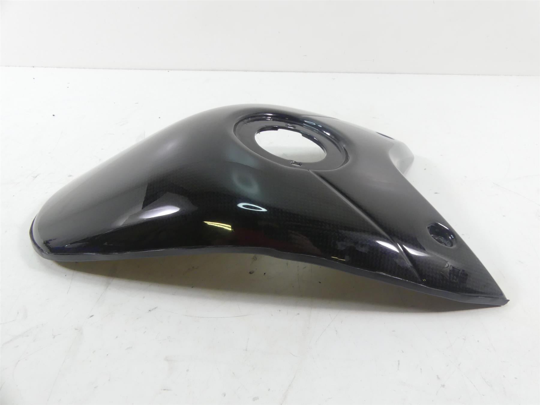2008 Ducati Hypermotard 1100S Carbon Fiber Upper Tank Cover Fairing 96984908B