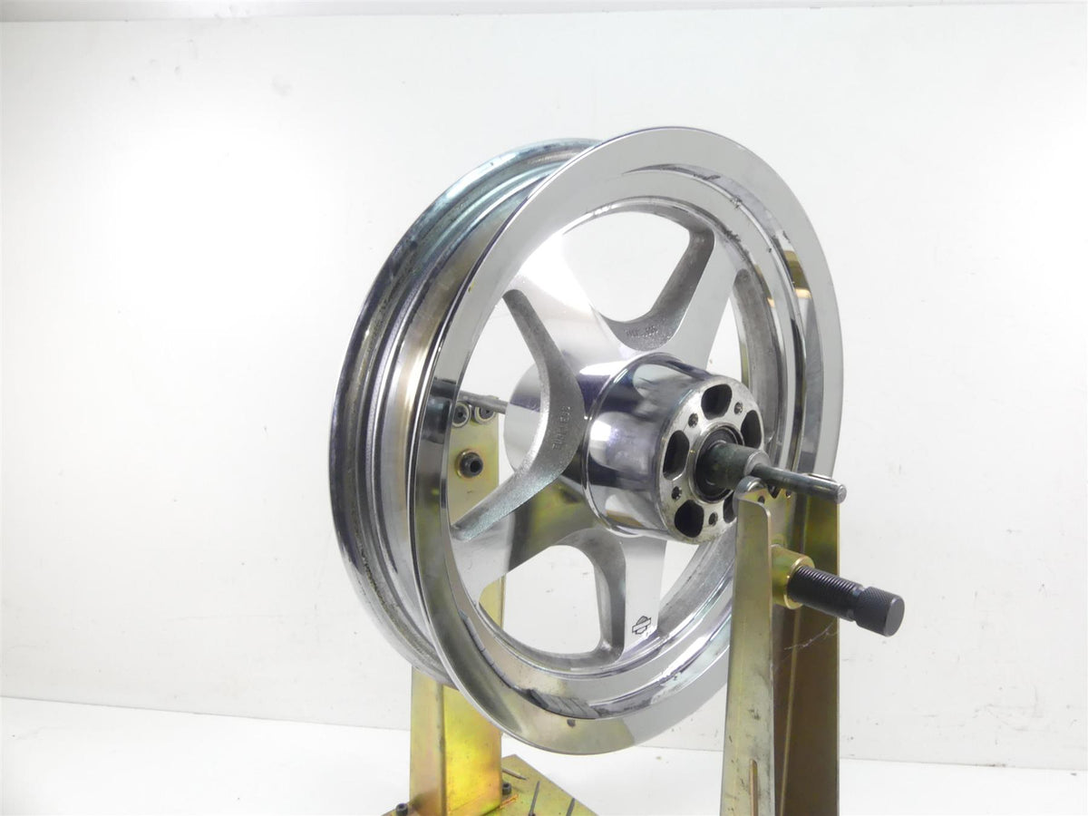 2005 Harley Touring CVO FLHTCSE Electra Glide Front Wheel Rim 16x3 43573-00A {{ shop.shopifyCountryName }} - Mototech271