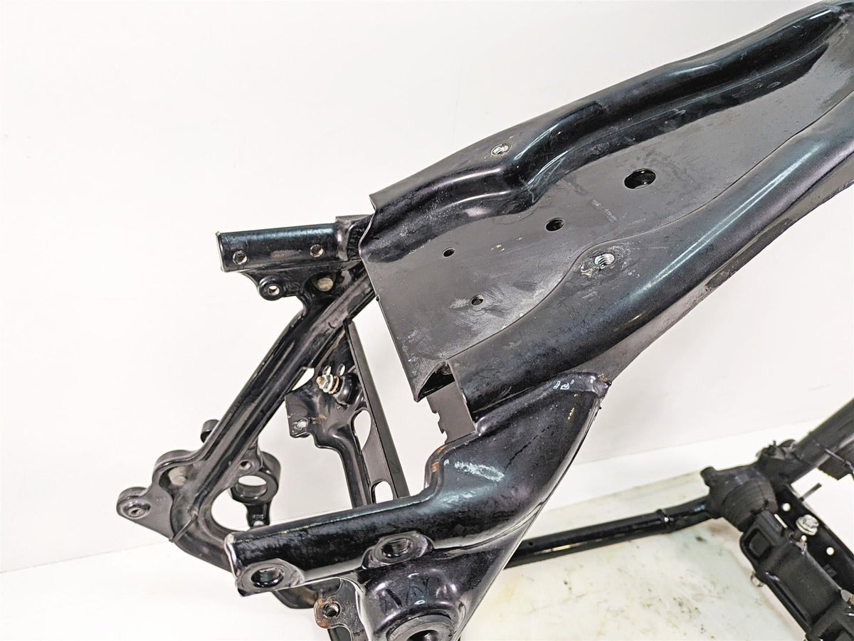 2011 Harley Touring FLTRU Road Glide Straight Main Frame Chassis With Clear Texas Title 47900-11BHP {{ shop.shopifyCountryName }} - Mototech271
