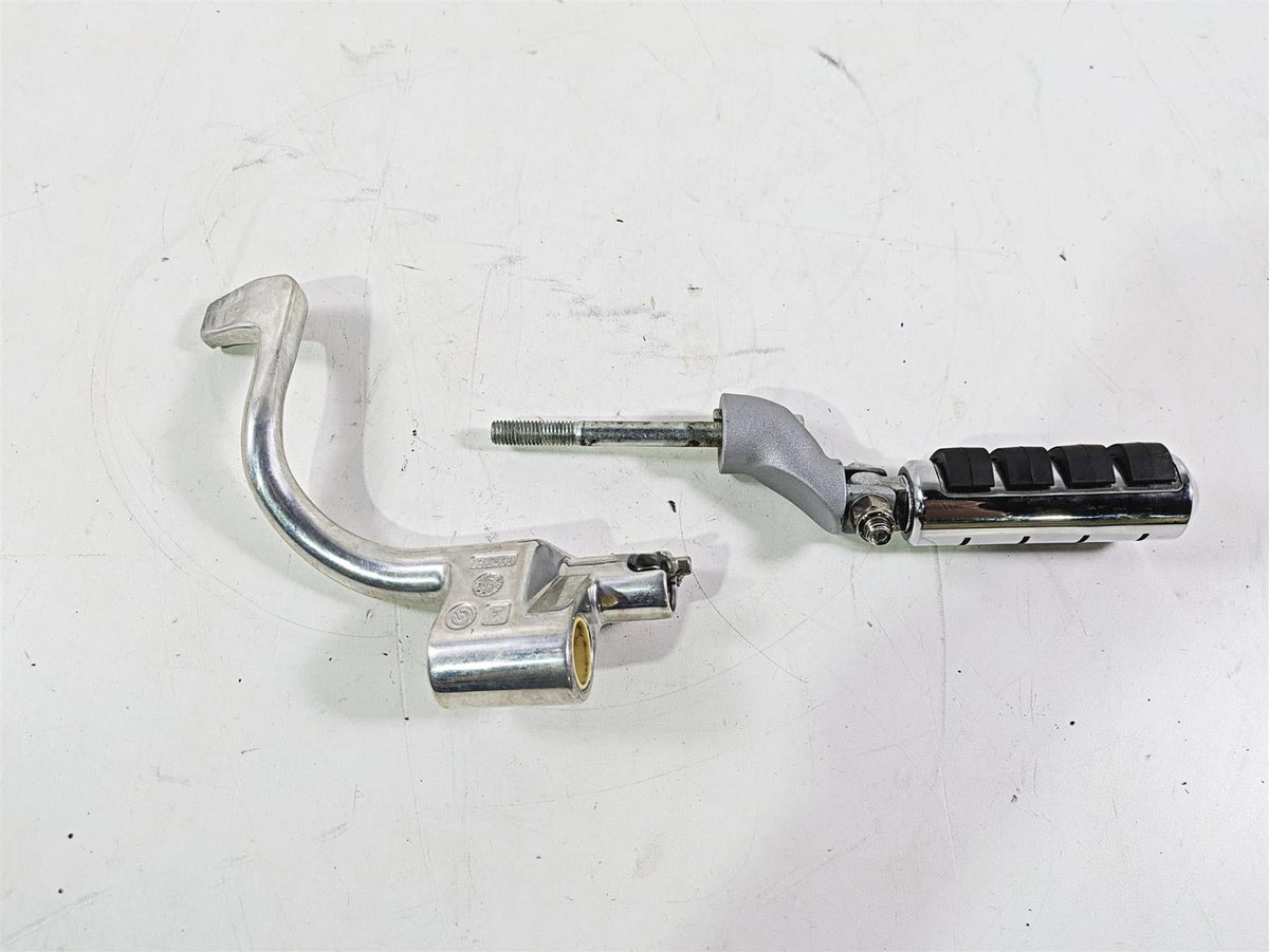 2006 Harley VRSCR Street V-Rod Right Front Footpeg & Brake Lever 42704-06 {{ shop.shopifyCountryName }} - Mototech271