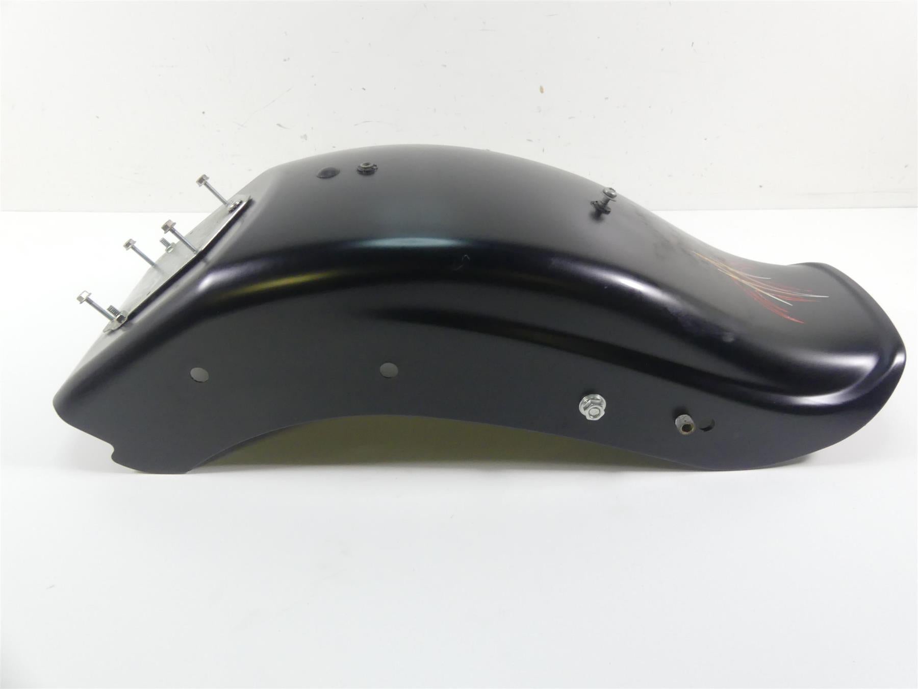 2008 Harley Softail FLSTSB Cross Bones Rear Fender Black Denim 59914-06 {{ shop.shopifyCountryName }} - Mototech271