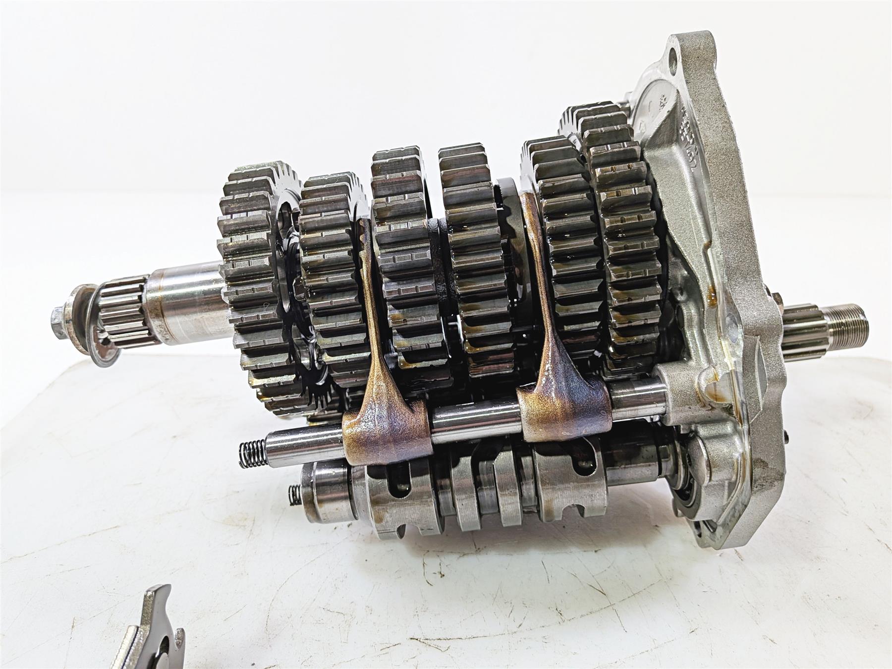 2014 Aprilia RSV4 RR Factory Transmission Gear Pack Shift Drum -Tested 2A000069 {{ shop.shopifyCountryName }} - Mototech271
