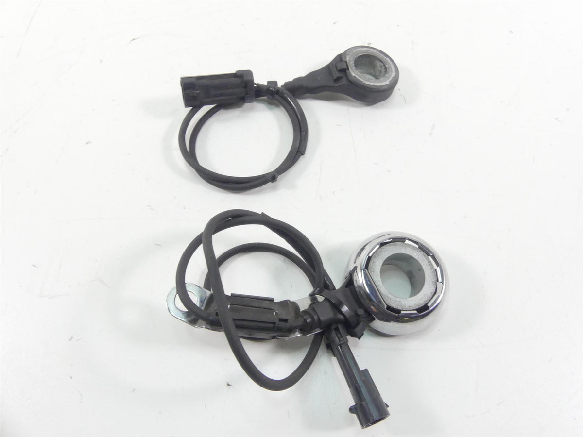 2009 Harley FLHTCU SE4 CVO E-Glide Abs Brake Wheel Speed Sensor Set 40614-08 {{ shop.shopifyCountryName }} - Mototech271