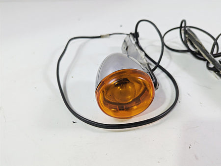 2015 Harley FXDF Dyna Fat Bob Rear Blinker Turn Signal Set Chrome 68821-00 {{ shop.shopifyCountryName }} - Mototech271