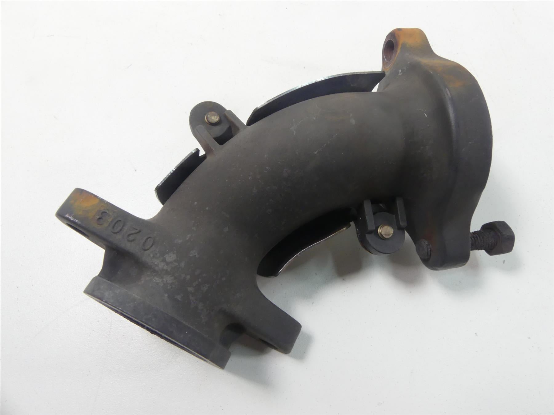 2004 Yamaha XV1700 Road Star Warrior 2 into 2 Short Staggered Exhaust Pipe Set {{ shop.shopifyCountryName }} - Mototech271