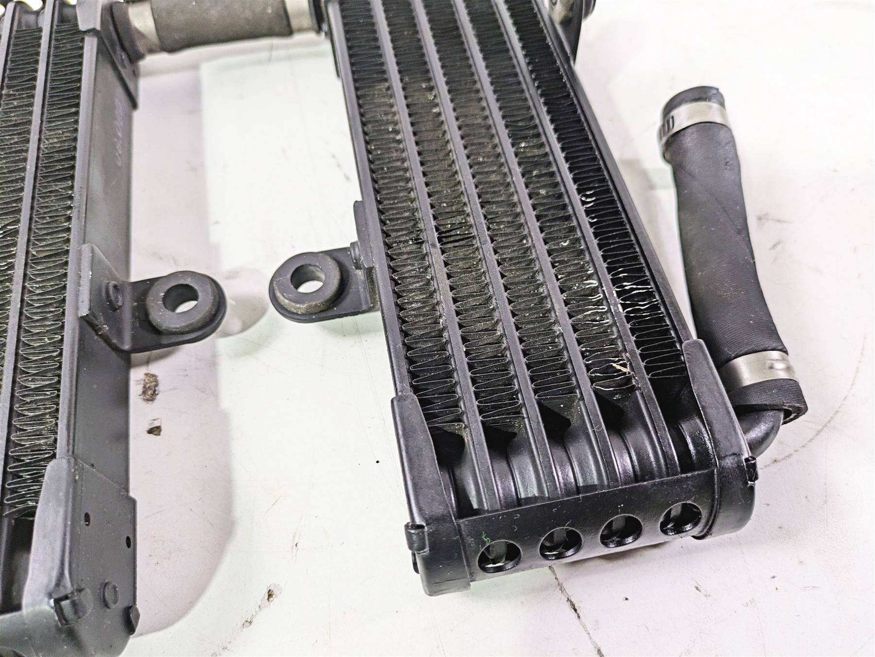 2008 Aprilia RSVR 1000 Factory Oil Cooler & Lines AP8104341 AP8104452 {{ shop.shopifyCountryName }} - Mototech271