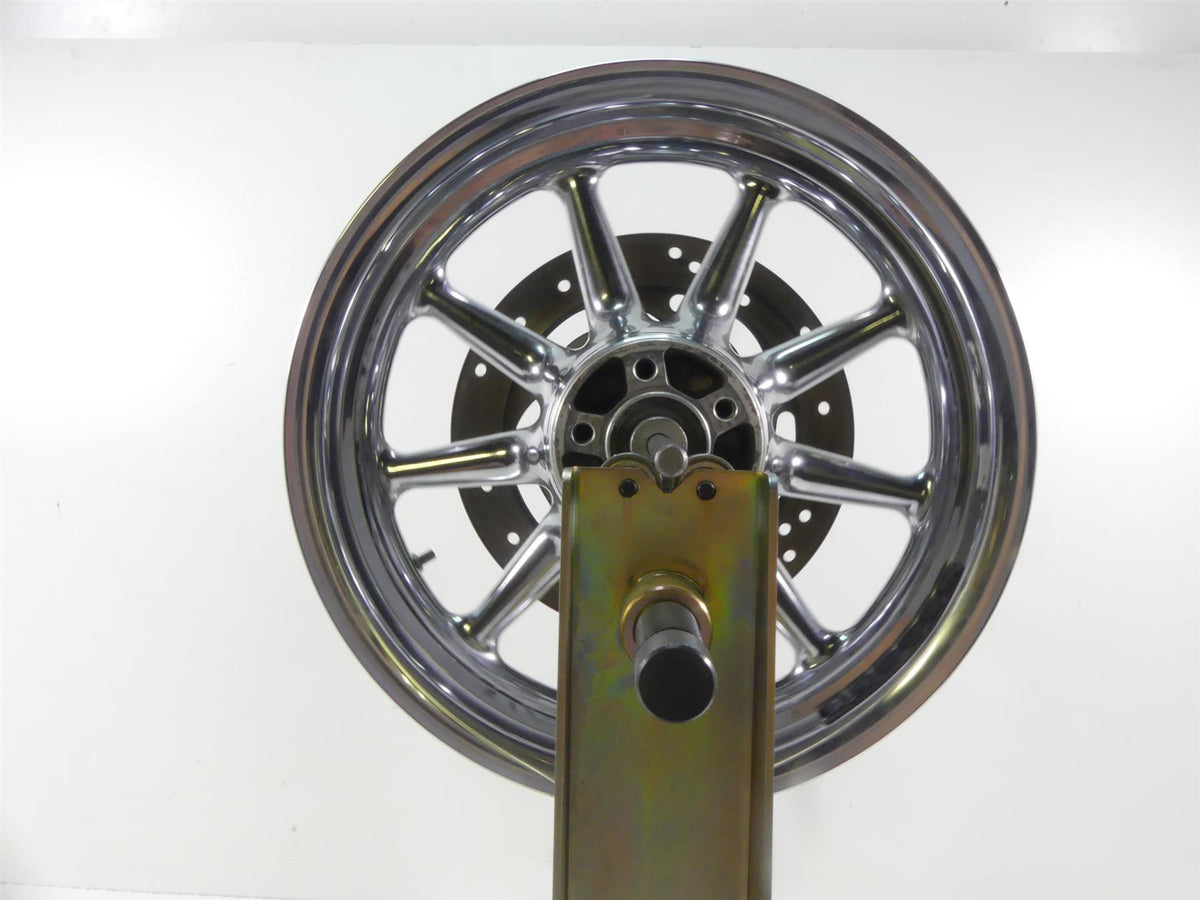 2007 Harley Touring FLHTCU SE CVO Electra Glide Rear Chrome Wheel 16x3 43484-08 {{ shop.shopifyCountryName }} - Mototech271