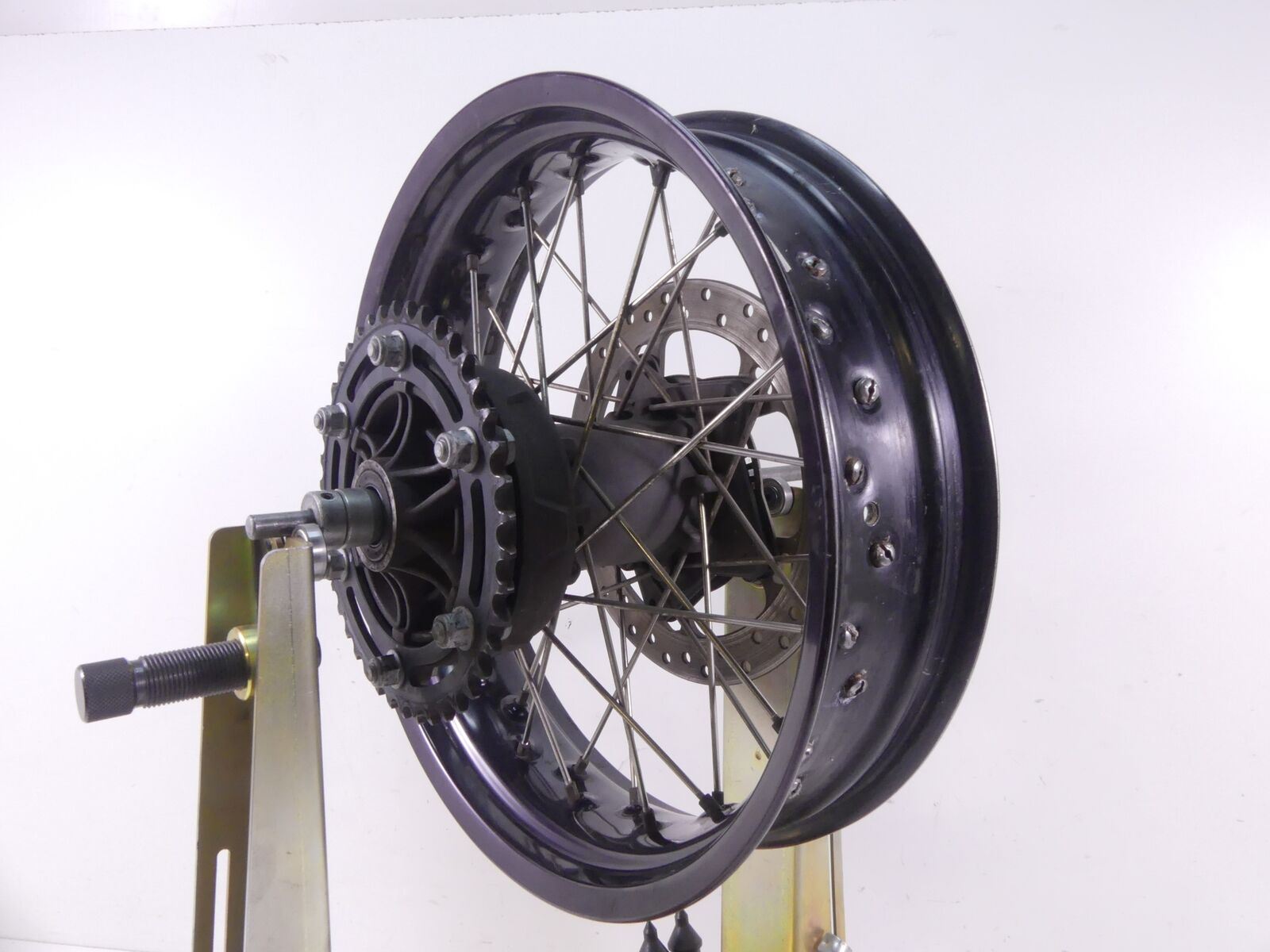 2010 BMW F800GS K72 Straight Rear Spoke Wheel Rim 17x4.25 36318564177 {{ shop.shopifyCountryName }} - Mototech271