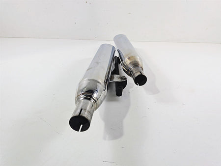 2007 Yamaha XVS1100 V-Star Custom Cobra Slash Cut Muffler Exhaust Set 2173SC {{ shop.shopifyCountryName }} - Mototech271