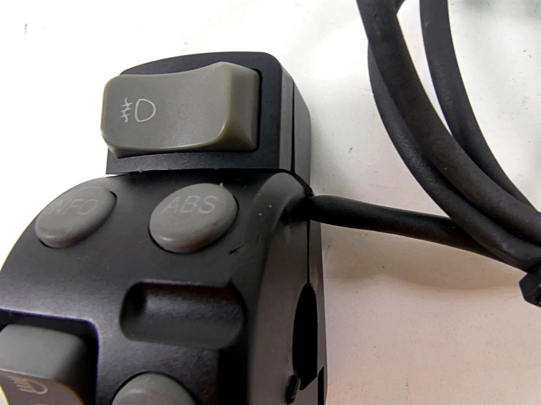 2009 BMW R1200GS K255 Adv Left Hand Control Switch Esa Abs Fog Light 61317704617 {{ shop.shopifyCountryName }} - Mototech271