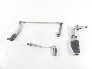 1997 Harley Dyna FXDS Super Glide Conv Left Front Footpeg & Shifter Set 50639-90