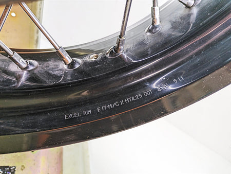 2012 Triumph Tiger 800XC ABS Straight 17x4.25 Rear Wheel Spoke Rim T2014400 {{ shop.shopifyCountryName }} - Mototech271