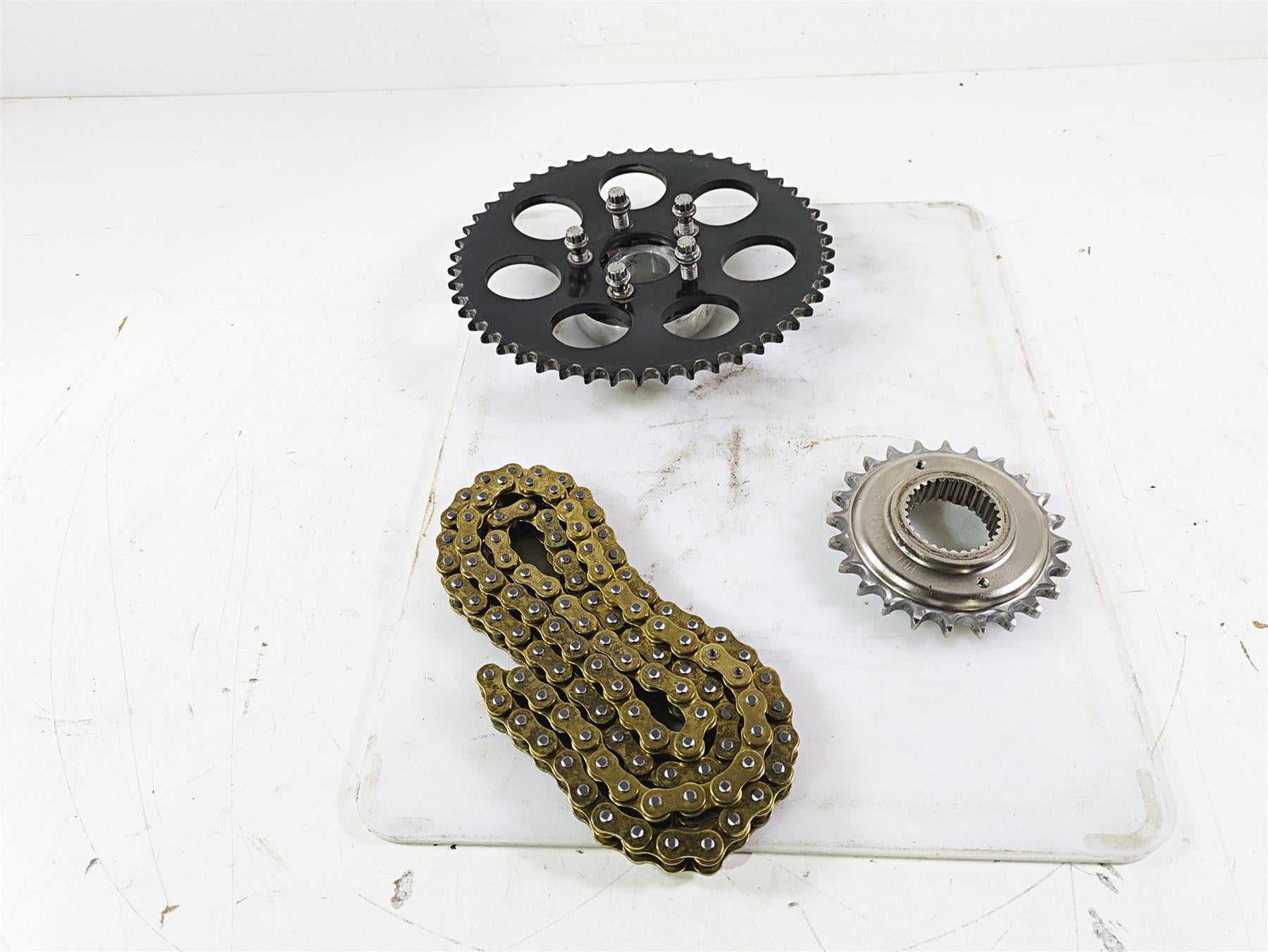2015 Harley FXDL Dyna Low Rider Bulletproof Chain Sprocket Kit 24T 51T PBT 303 {{ shop.shopifyCountryName }} - Mototech271