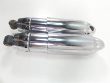 Load image into Gallery viewer, 2009 Harley Dyna FXDF SE CVO Fat Bob Rear 12&quot; Chrome Shock Damper Set 54608-04 | Mototech271
