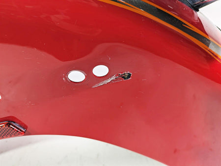 2005 Harley Softail FLSTFSE CVO Fat Boy Rear Fender Electric Cherry 59631-05 {{ shop.shopifyCountryName }} - Mototech271