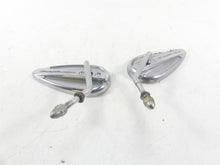 Load image into Gallery viewer, 2002 Harley Softail FXSTDI Deuce Rear View Mirror Teardrop Set 91968-98
