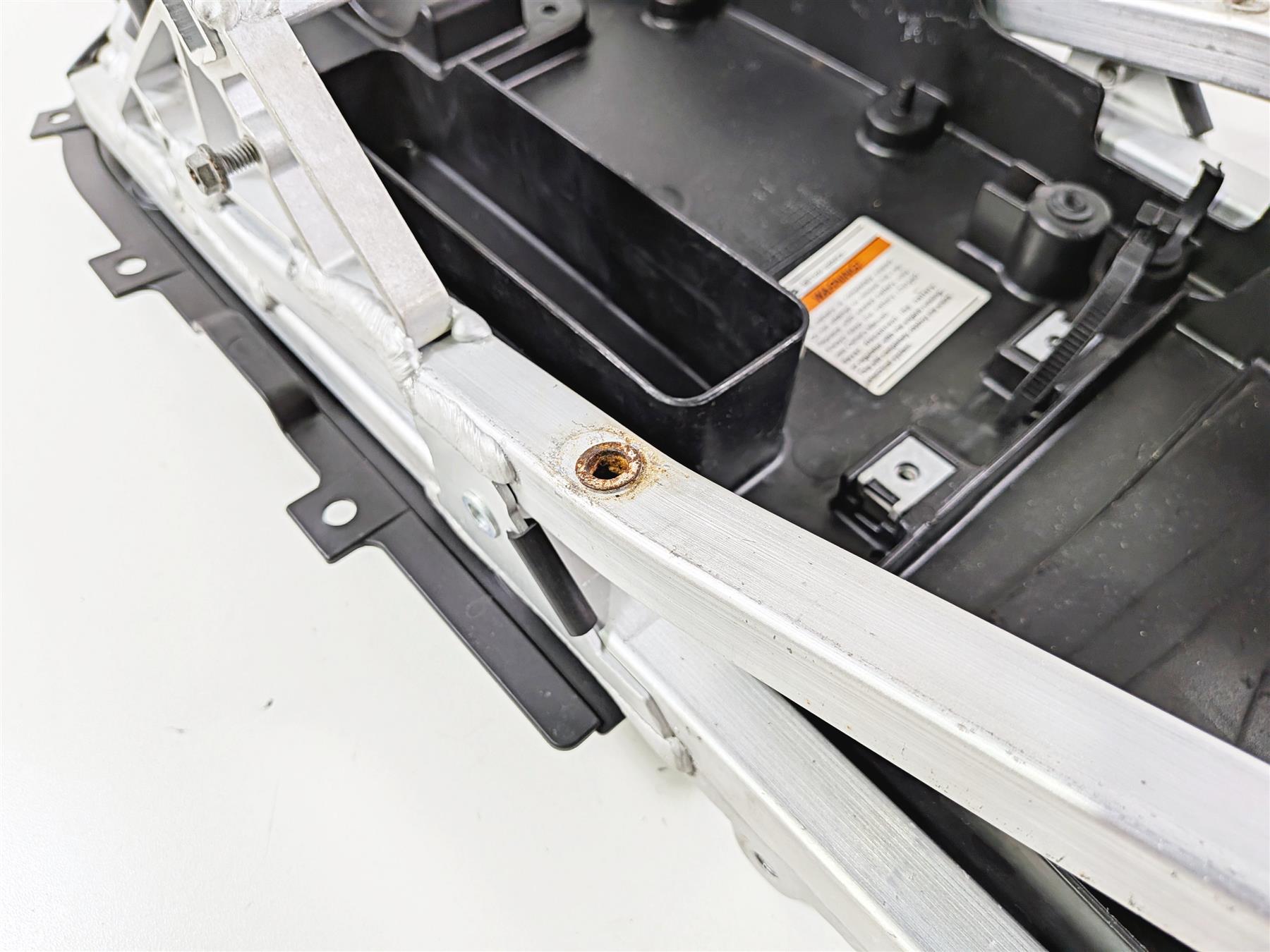 2008 Aprilia RSVR 1000 Factory Straight Rear Subframe & Inner Fender AP8146500 {{ shop.shopifyCountryName }} - Mototech271