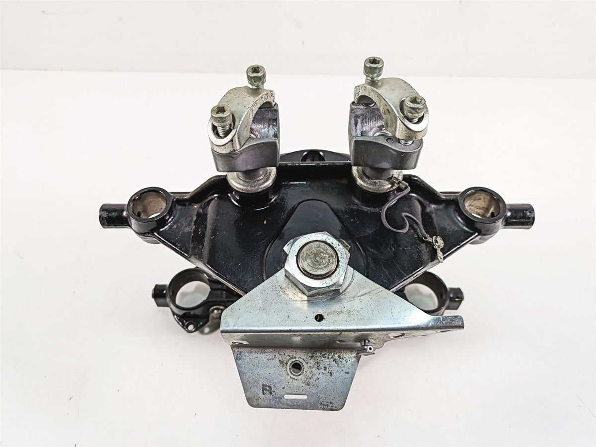 1999 Harley Touring FLHTC Electra Glide Upper Lower Triple Tree Set 45446-87A {{ shop.shopifyCountryName }} - Mototech271