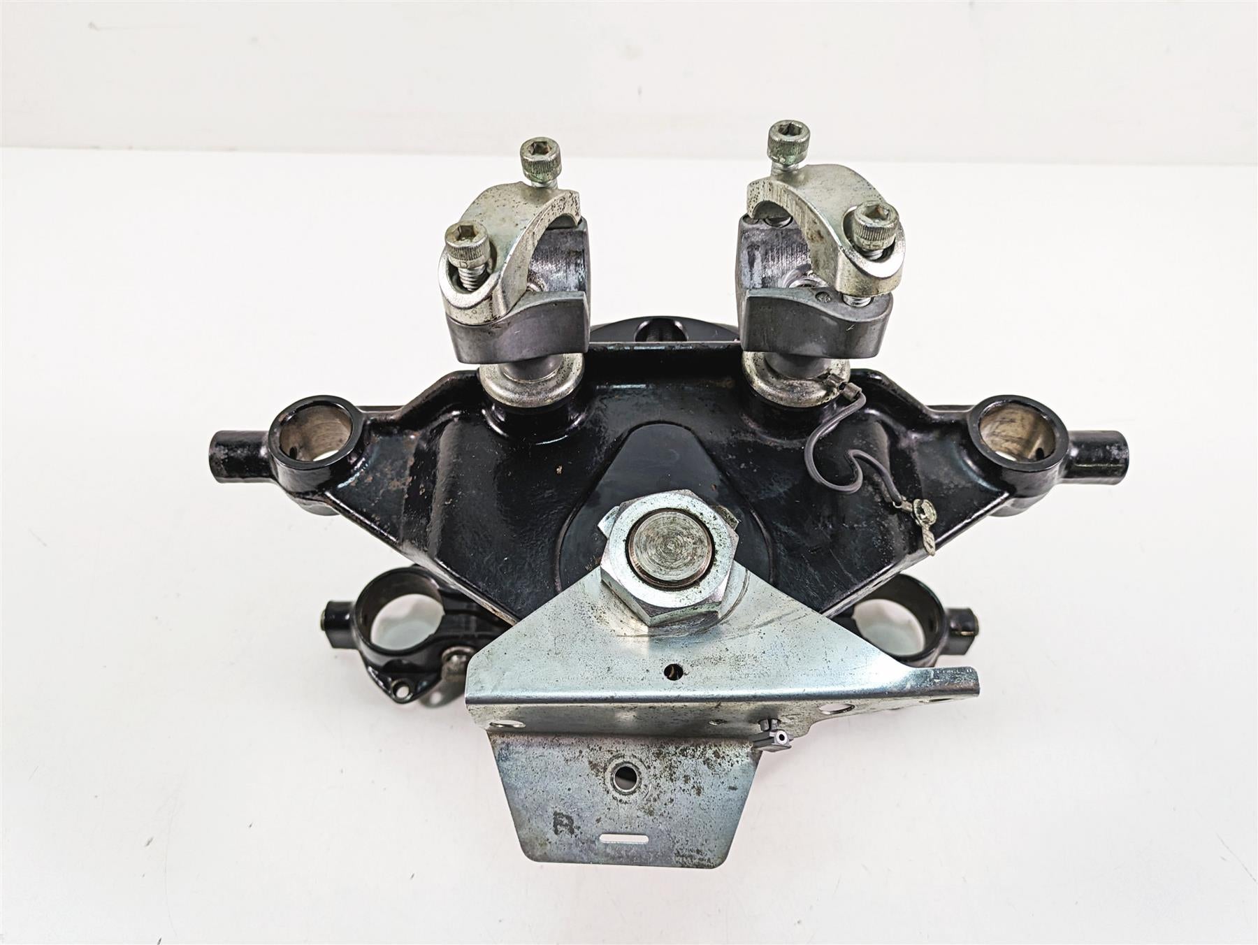 1999 Harley Touring FLHTC Electra Glide Upper Lower Triple Tree Set 45446-87A {{ shop.shopifyCountryName }} - Mototech271